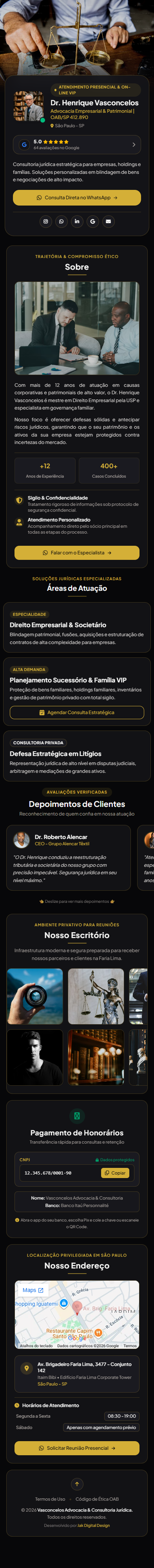 Minisites - Projeto 1