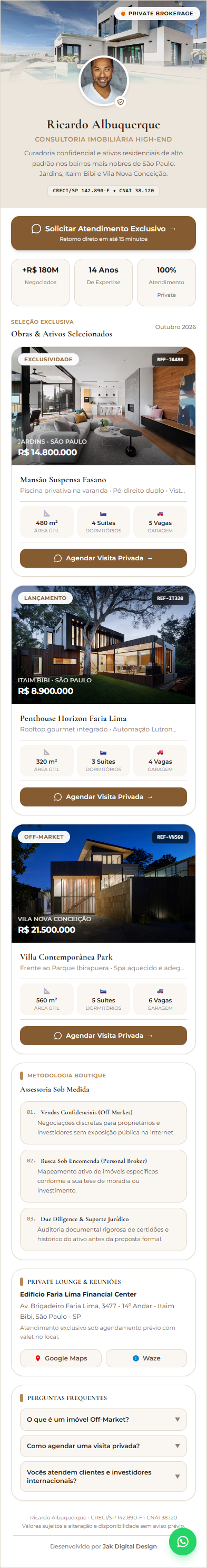 Minisites - Projeto 11