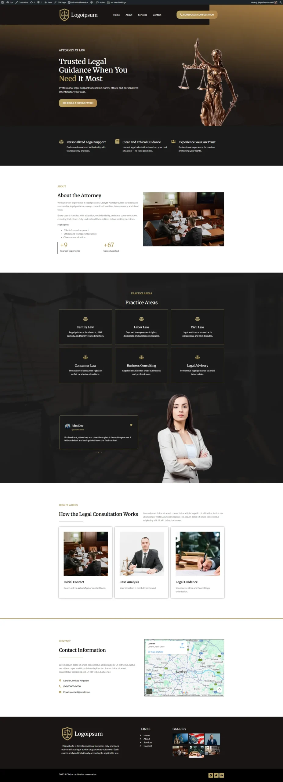 Sites  Landing Pages - Projeto 6