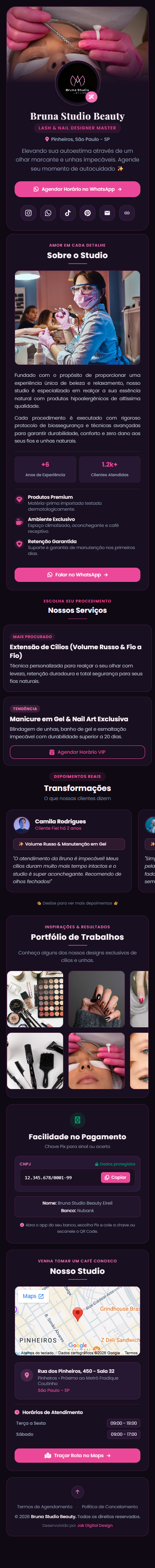 Minisites - Projeto 14